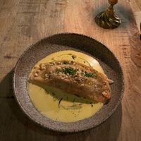 Artichoke crêpe at The Meets Restaurant in Amsterdam