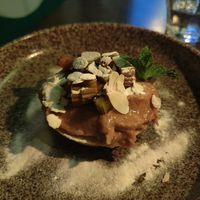 Ruibarb cake at The Meets Restaurant in Amsterdam