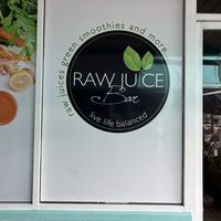   at Raw Juice Bar in Bridgetown