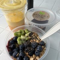   at Raw Juice Bar in Bridgetown