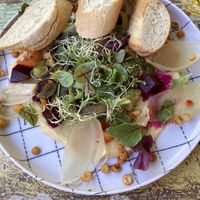 Landgraaf salad  at Roots in San Pedro De Atacama