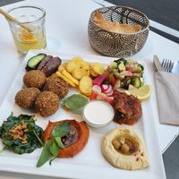 Vegsn plate at Chiche in Luxembourg City