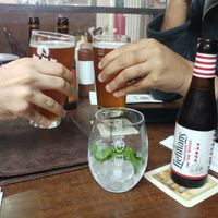 Beer at Caldo Gourmet Pizza Bar in Beer Sheva