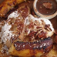 French toast, ask for vegan at Feedback Cafe in Yarraville