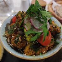Cauliflower wings at Organic Kitchen in Casablanca