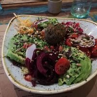 Large Budda bowl at Organic Kitchen in Casablanca