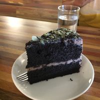 Chocolate cake  at Pando Cafe in Kota Kinabalu