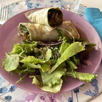 Burrito without rice or something filling  at Restaurante Amaltea in Cordoba