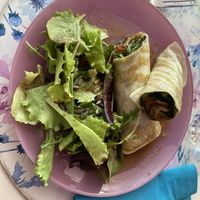 Burrito with veggie   at Restaurante Amaltea in Cordoba