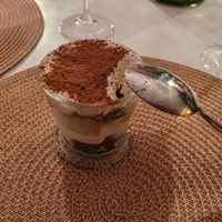 Tiramisu at Restaurante Amaltea in Cordoba
