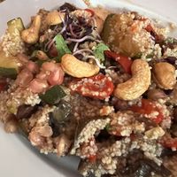 Cus cus de verduras   at Restaurante Amaltea in Cordoba