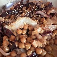 Wok de garbanzos   at Restaurante Amaltea in Cordoba