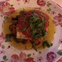 Vegan lasagna  at Restaurante Amaltea in Cordoba