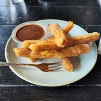 Churros at Grand Café Lochergut in Zurich