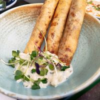 Vegan Spring Roll at Grand Café Lochergut in Zurich