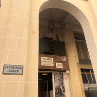  at Falafel Street in Valletta