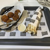   at Falafel Street in Valletta