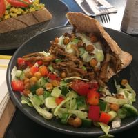 Gyros at Plantastic's Streetfood Kitchen in Rotterdam