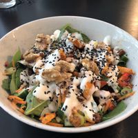 Gezonde bowl at Plantastic's Streetfood Kitchen in Rotterdam