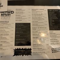 Menu, October 2019 at Plantastic's Streetfood Kitchen in Rotterdam