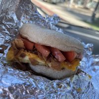 The Breakfast Sandwich   at Root in Newport