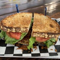 Coconut Bacon BLT Sandwichh  at Root in Newport