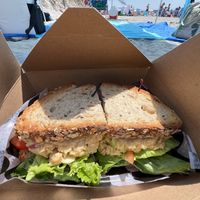 Chickpea salad  at Root in Newport