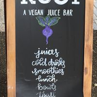 Look for the sign board (1) at Root in Newport