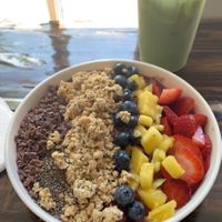 Açaí bowl at Root in Newport