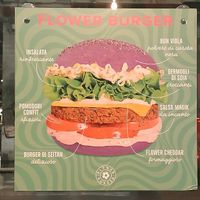 Más burgers at Flower Burger in Bari