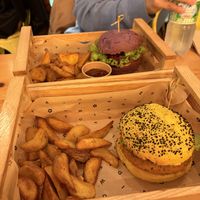 Burgers   at Flower Burger in Bari