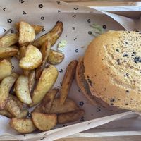 Funny Crispy burger  at Flower Burger in Bari