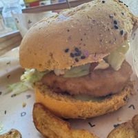 Funny Crispy burger  at Flower Burger in Bari