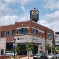 Outside at Four Day Ray Brewing in Fishers
