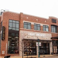 Outside at Four Day Ray Brewing in Fishers