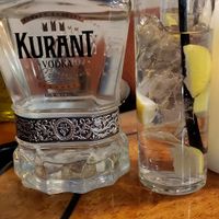 Not vodka - extra water for your table ;) at Forte Tapas in Las Vegas
