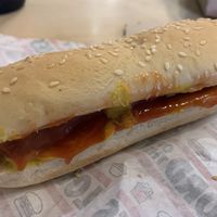 Hot dog   at Lord of the Fries in Wellington