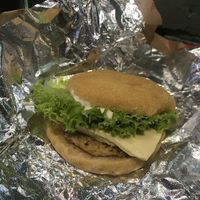 Fish burger at Lord of the Fries in Wellington