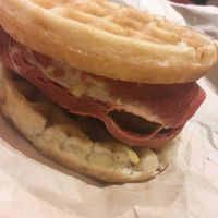 Yeah yeah yeah! at Lord of the Fries in Wellington