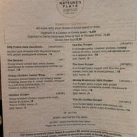   at Nateure's Plate in Peterborough