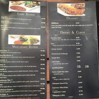 Menu at Barcote in Oakland