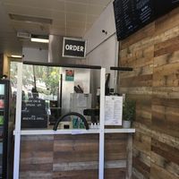 Order area with menus at Gentle Grill in Temecula