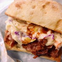 Brisket sandwich at Gentle Grill in Temecula