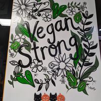 #VeganStrong👍💚🌱 at Gentle Grill in Temecula