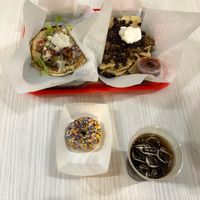 Gyro, Nachos, Soda and Donut at Gentle Grill in Temecula
