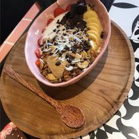 Breakfast granola  at Nourish in Hoi An