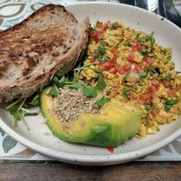 Tofu scramble at Nourish in Hoi An