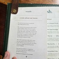 They added meat. No longer vegetarian at Nourish in Hoi An