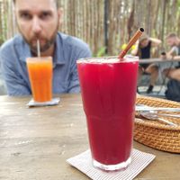 Juices: Beet me up! & Spice me up! at Nourish in Hoi An