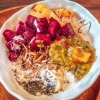 Tropical heaven granola bowl at Nourish in Hoi An